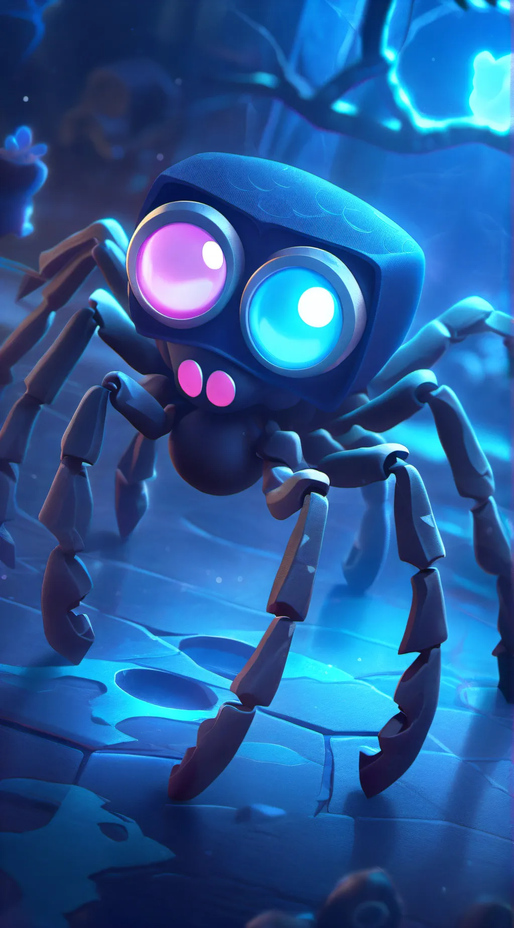 ai character: webby background