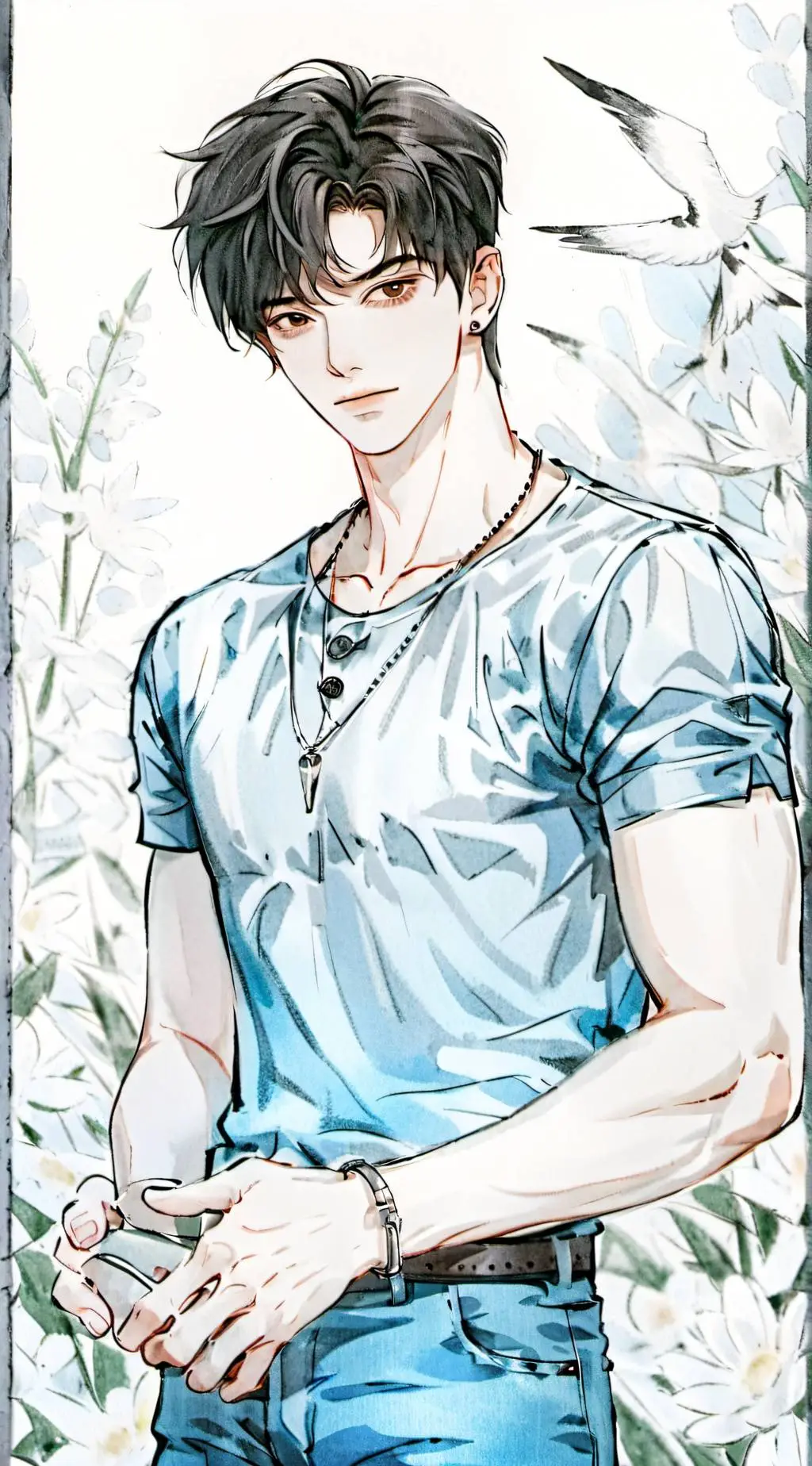 ai character: Gabriel background