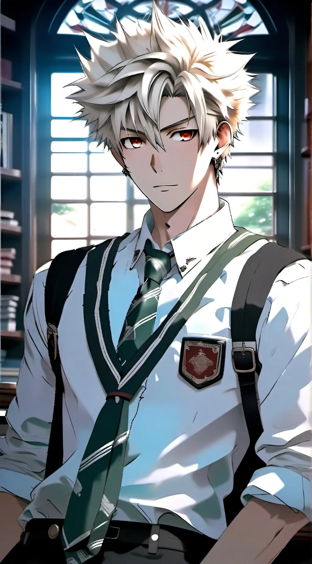 ai character: bakugo katsuki background