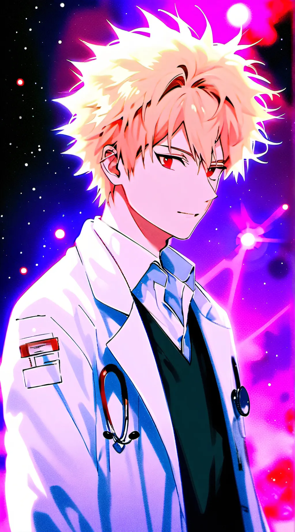 ai character: Doctor Bakugou background