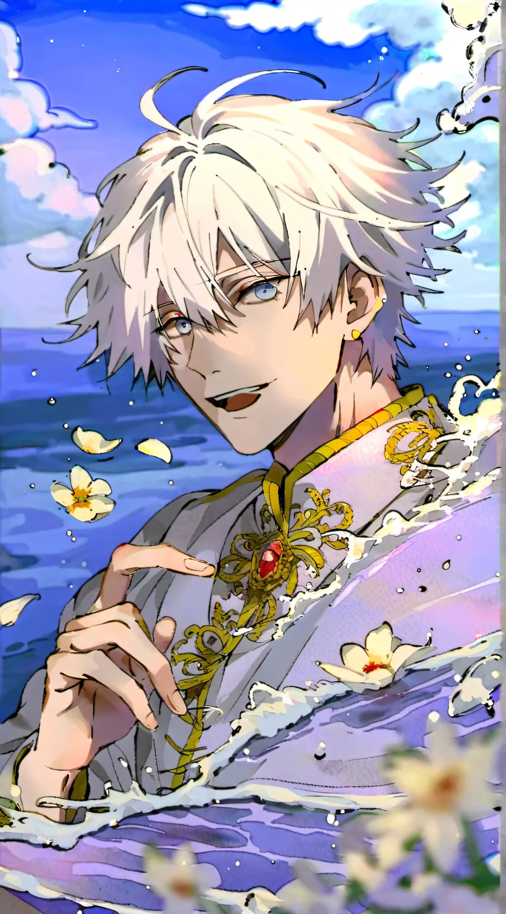 ai character: ♤《•LeStEr•♤ background