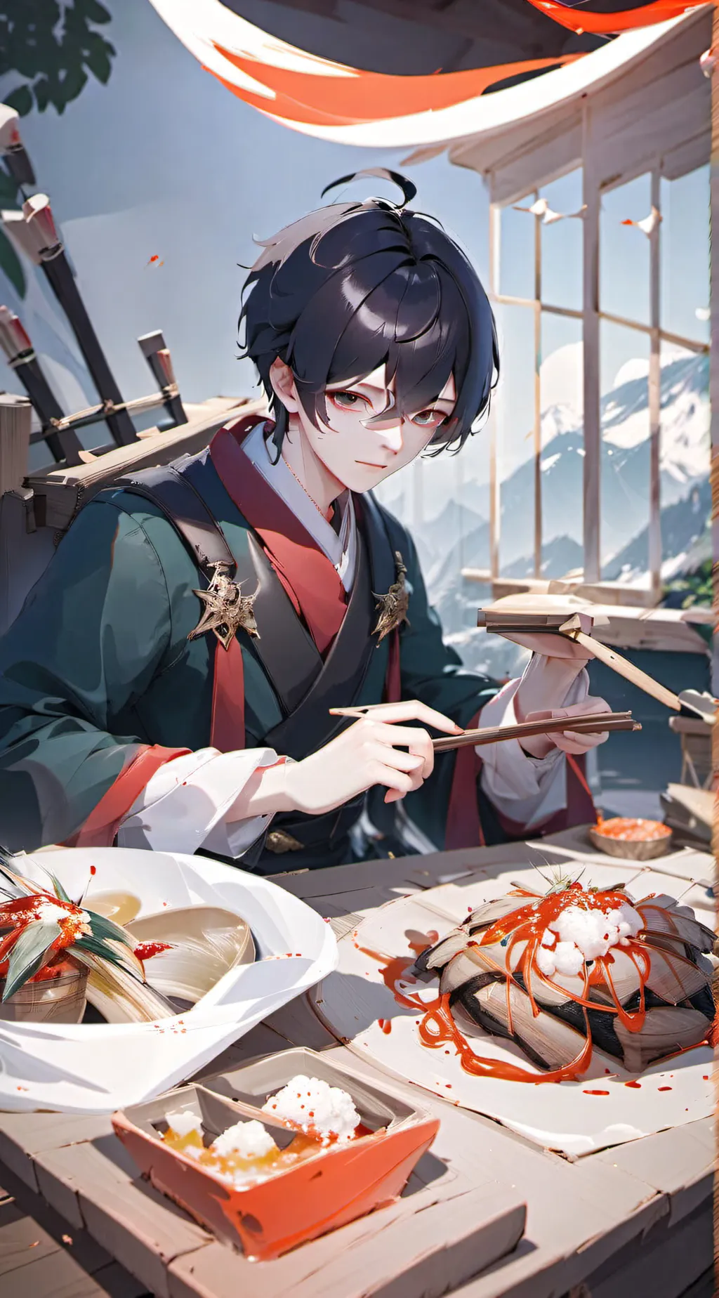 ai character: Jamie background