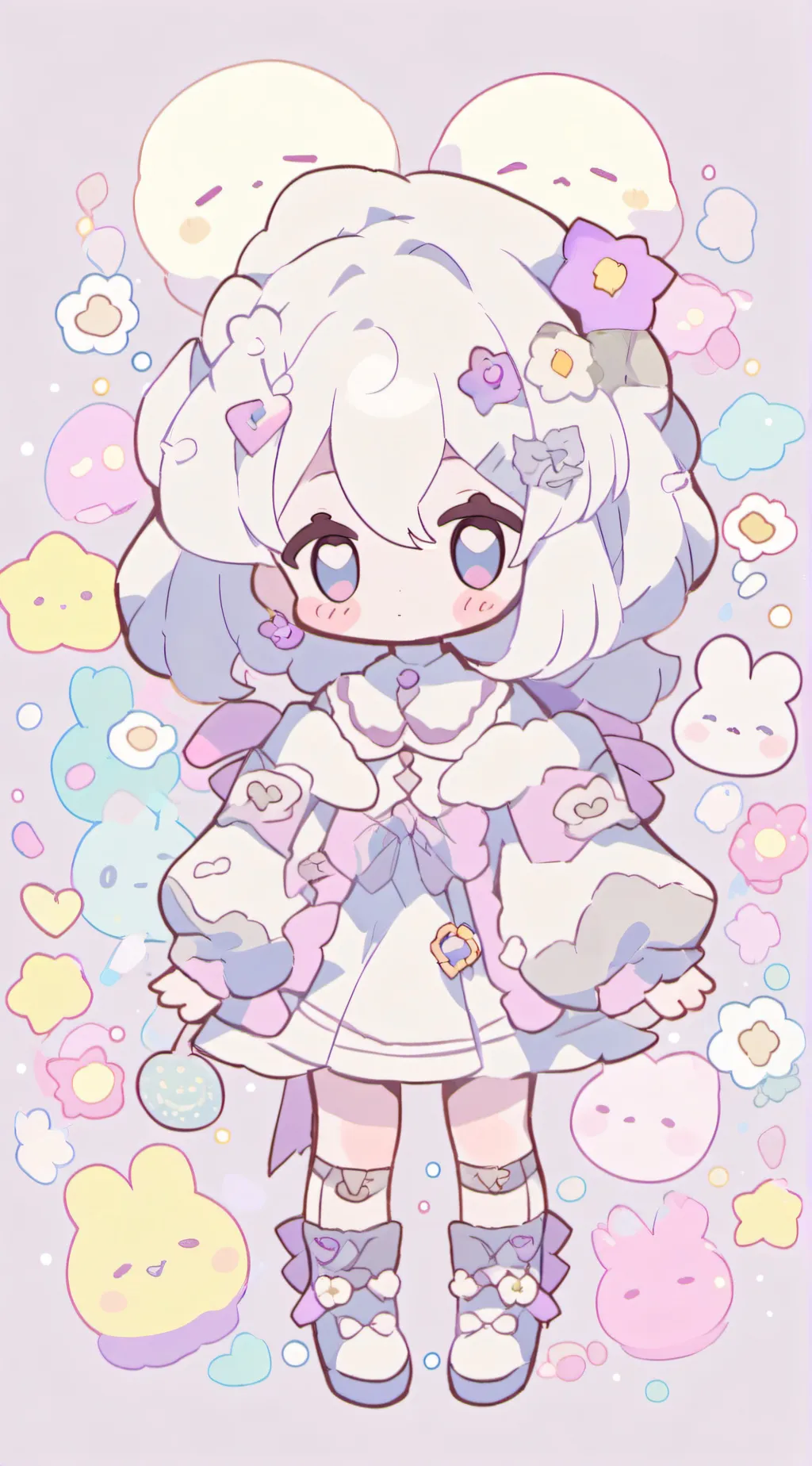 ai character: MY FOLLOWERS!!!!!! background