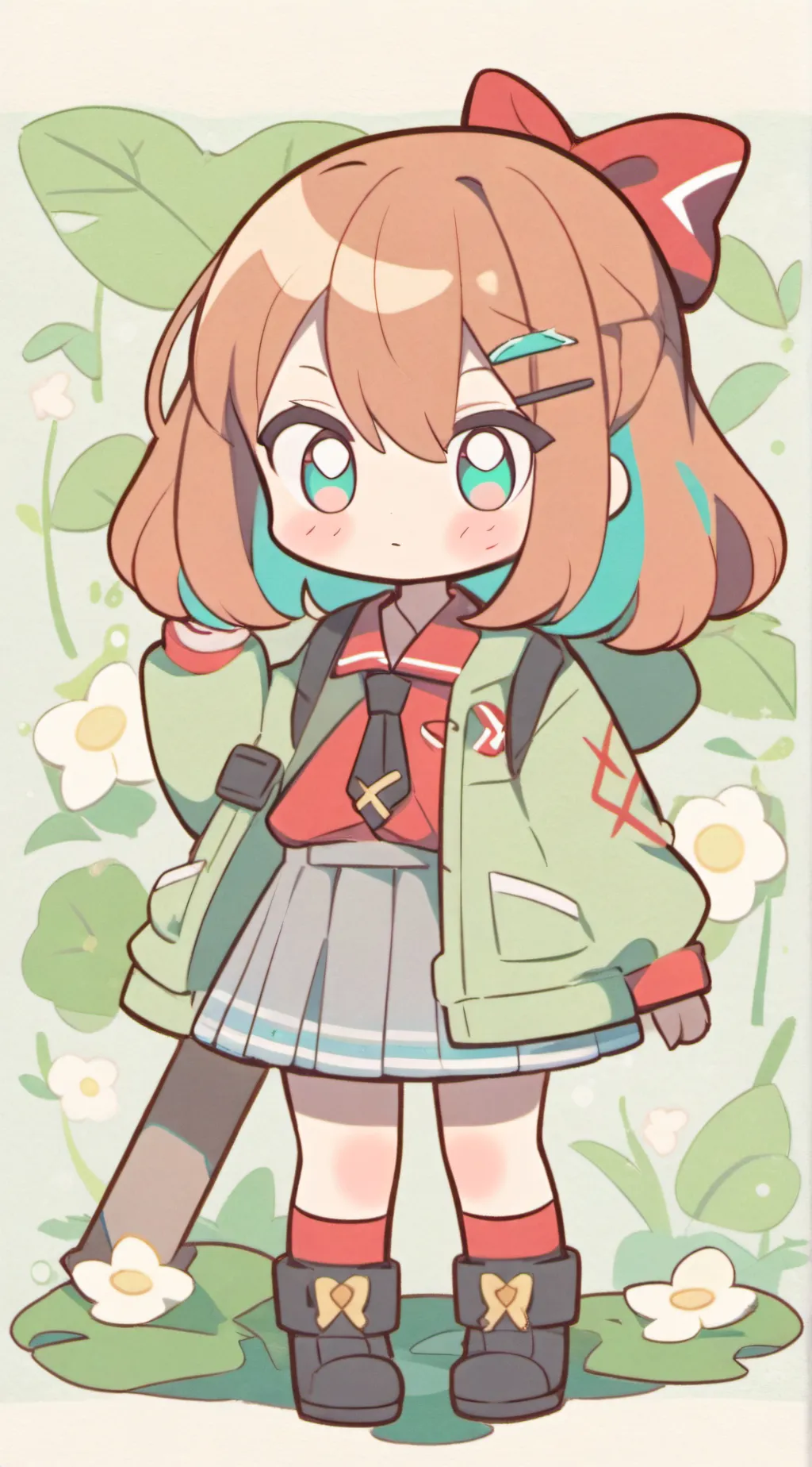 ai character: jewel background