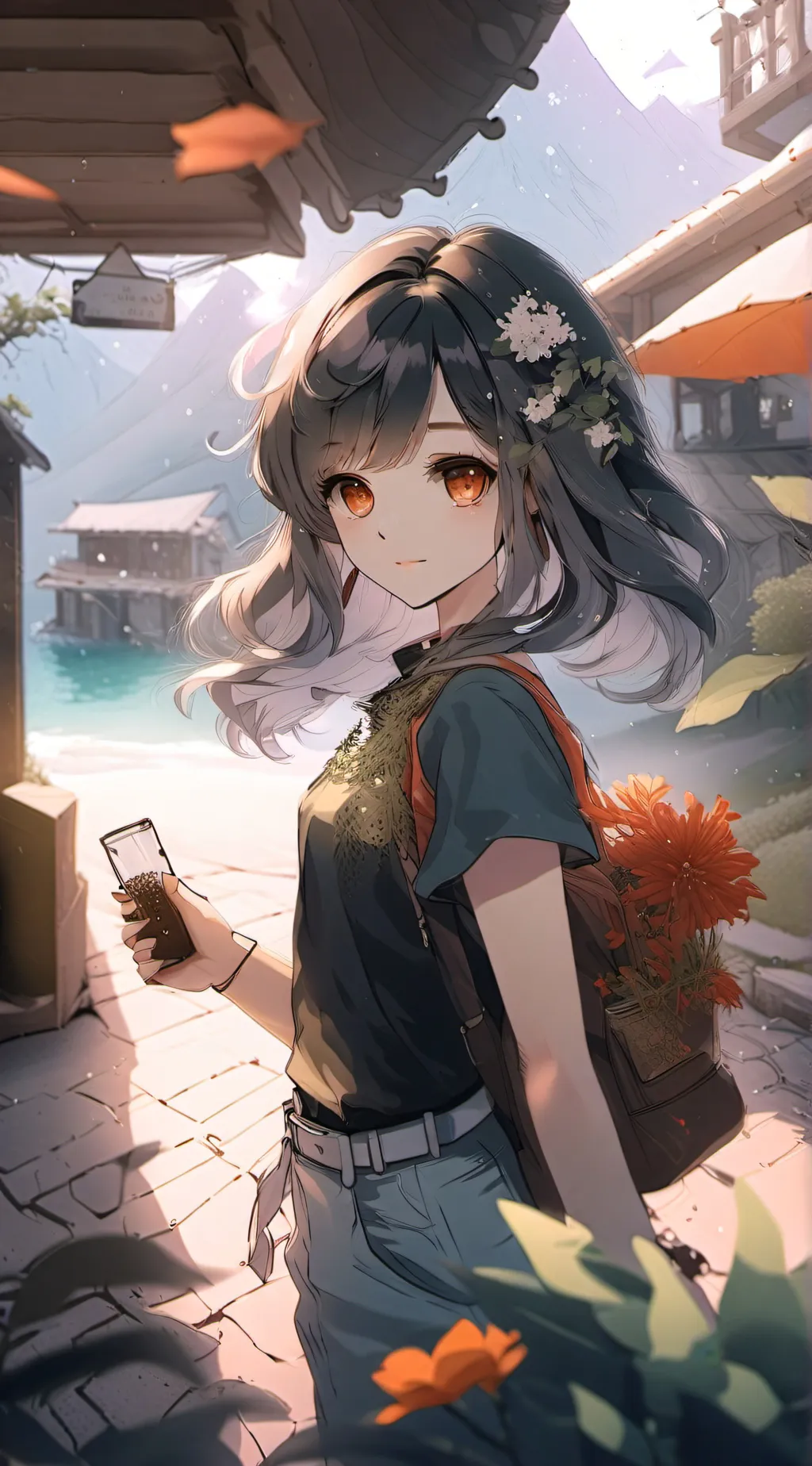 ai character: kits owner  background