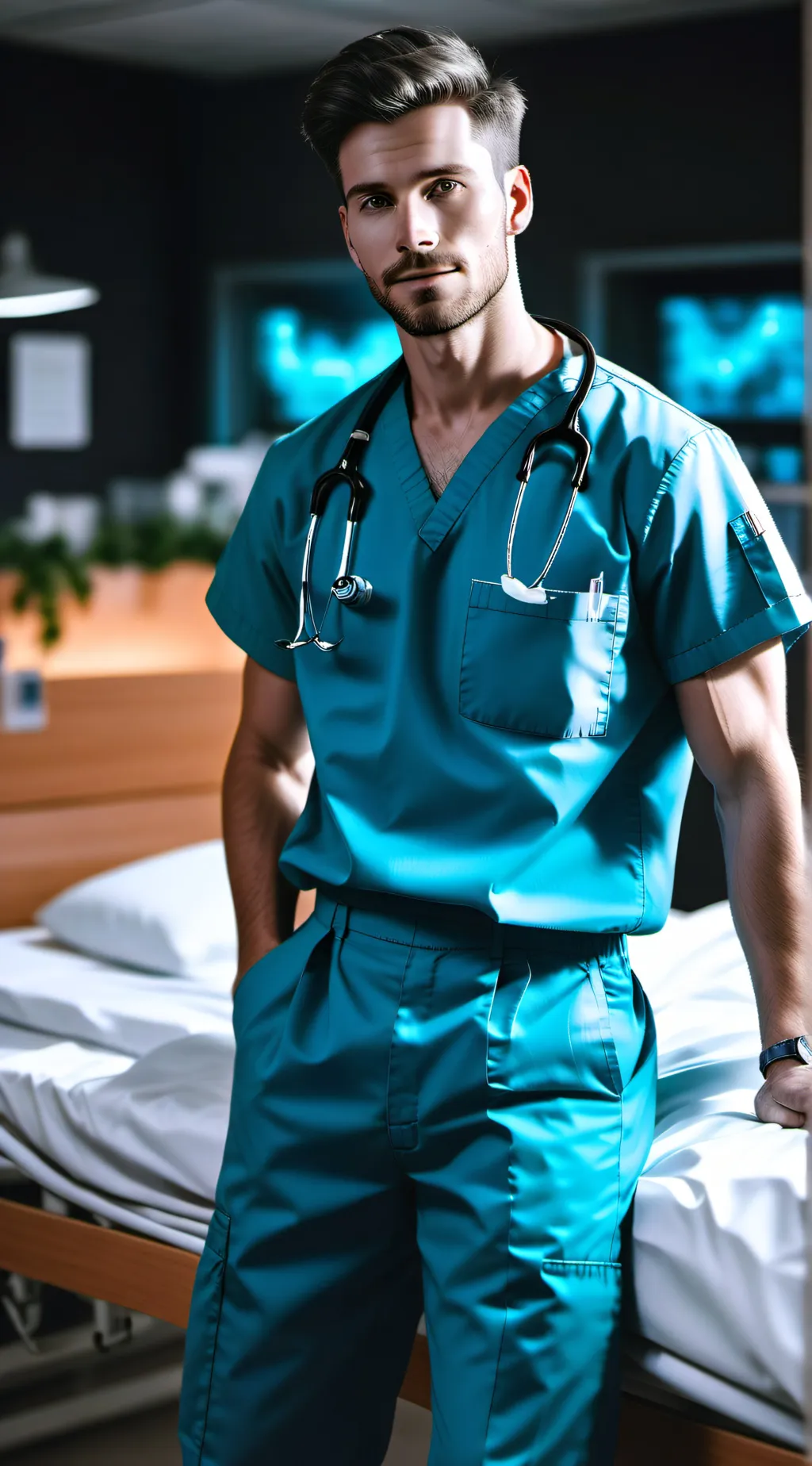 ai character: Atlas ford  background