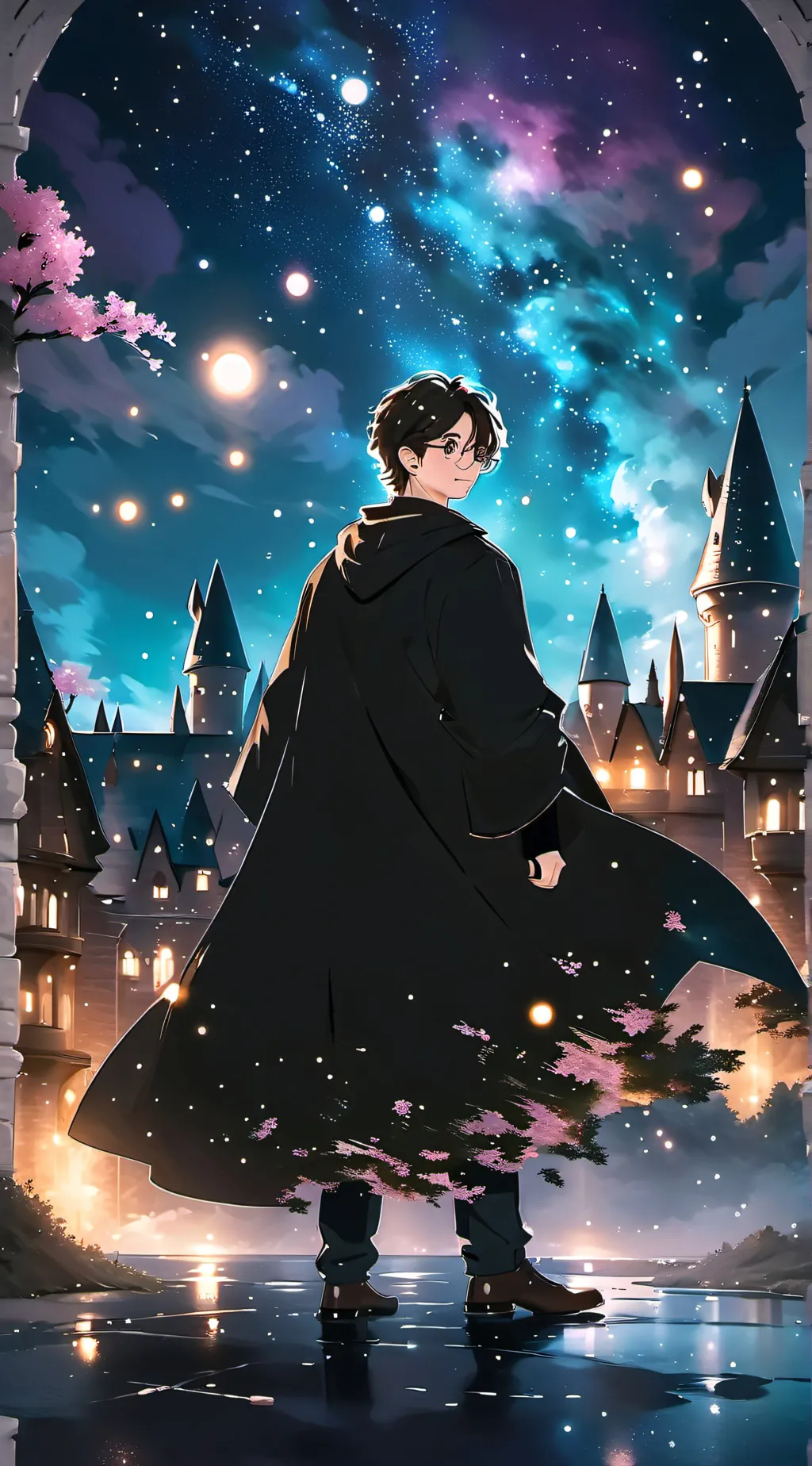 ai character: Harry Potter background
