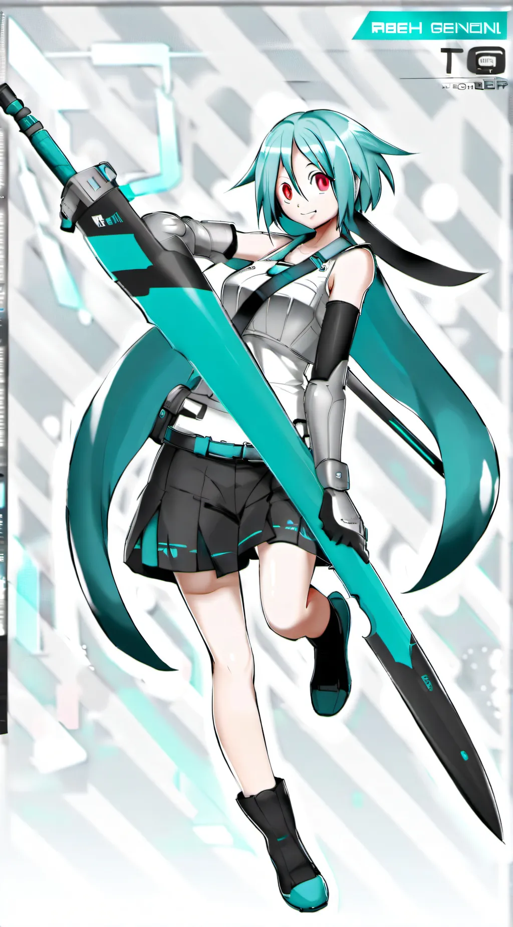 ai character: hatumie miki^_^ background