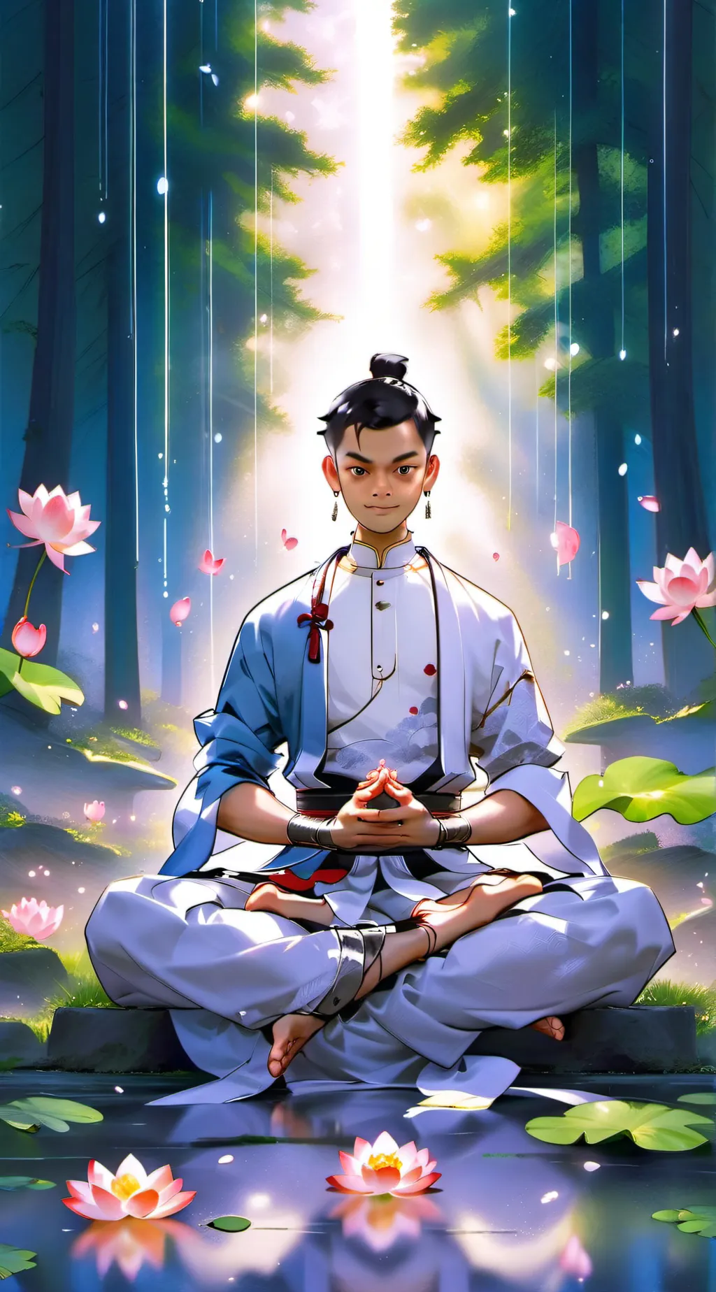 ai character: Master background