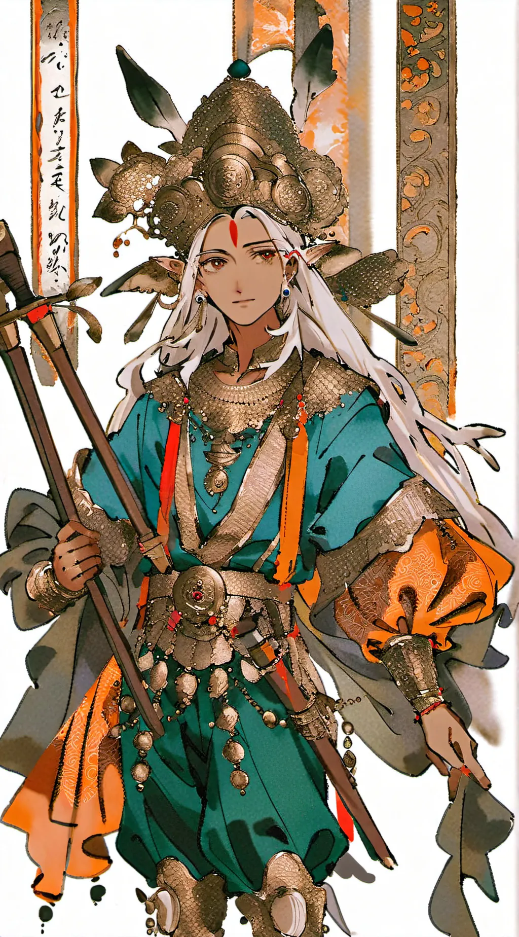 ai character: Inside out 2 background