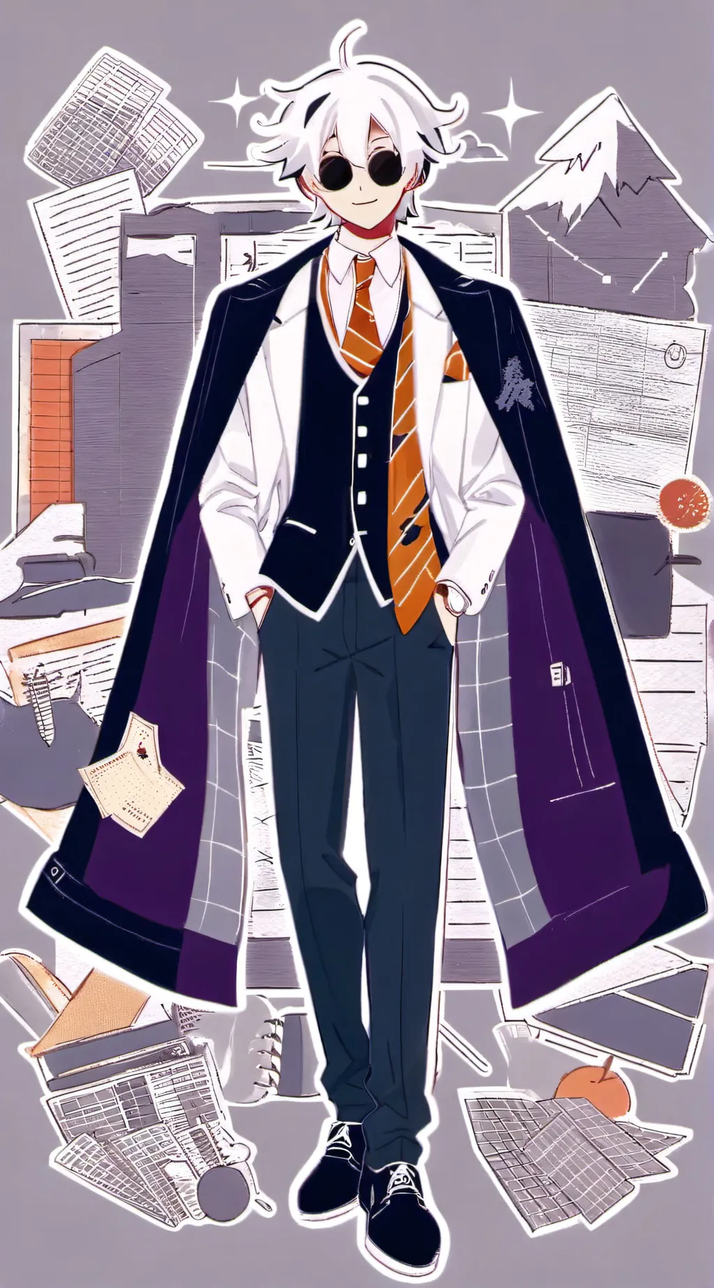 ai character: Fpe oliver background