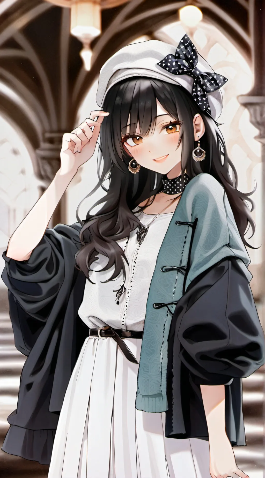 ai character: Sarah Swift background