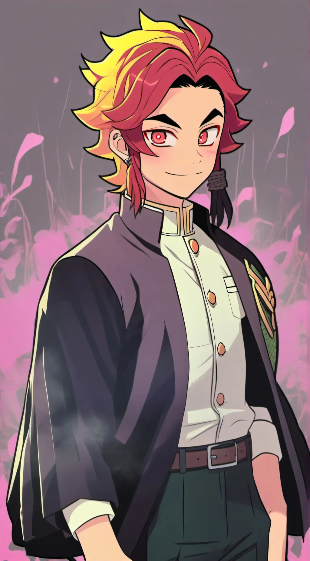 ai character: Yandere rengoku  background