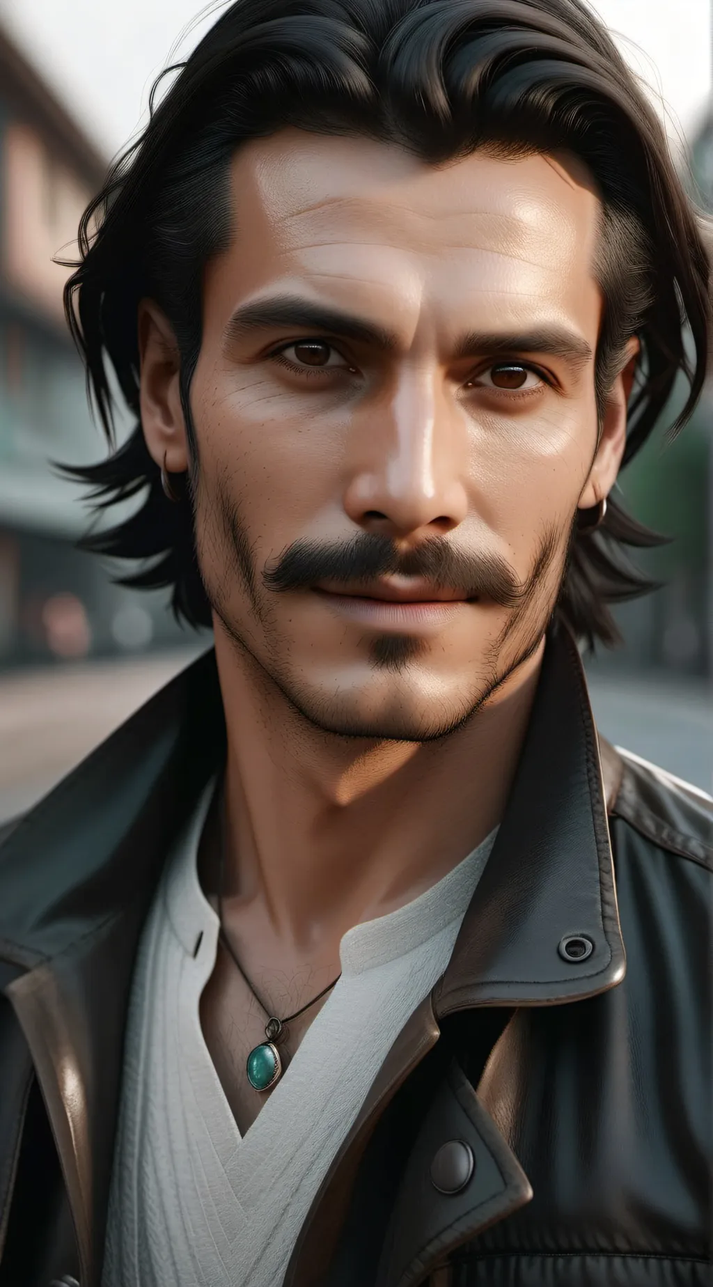 ai character: David background