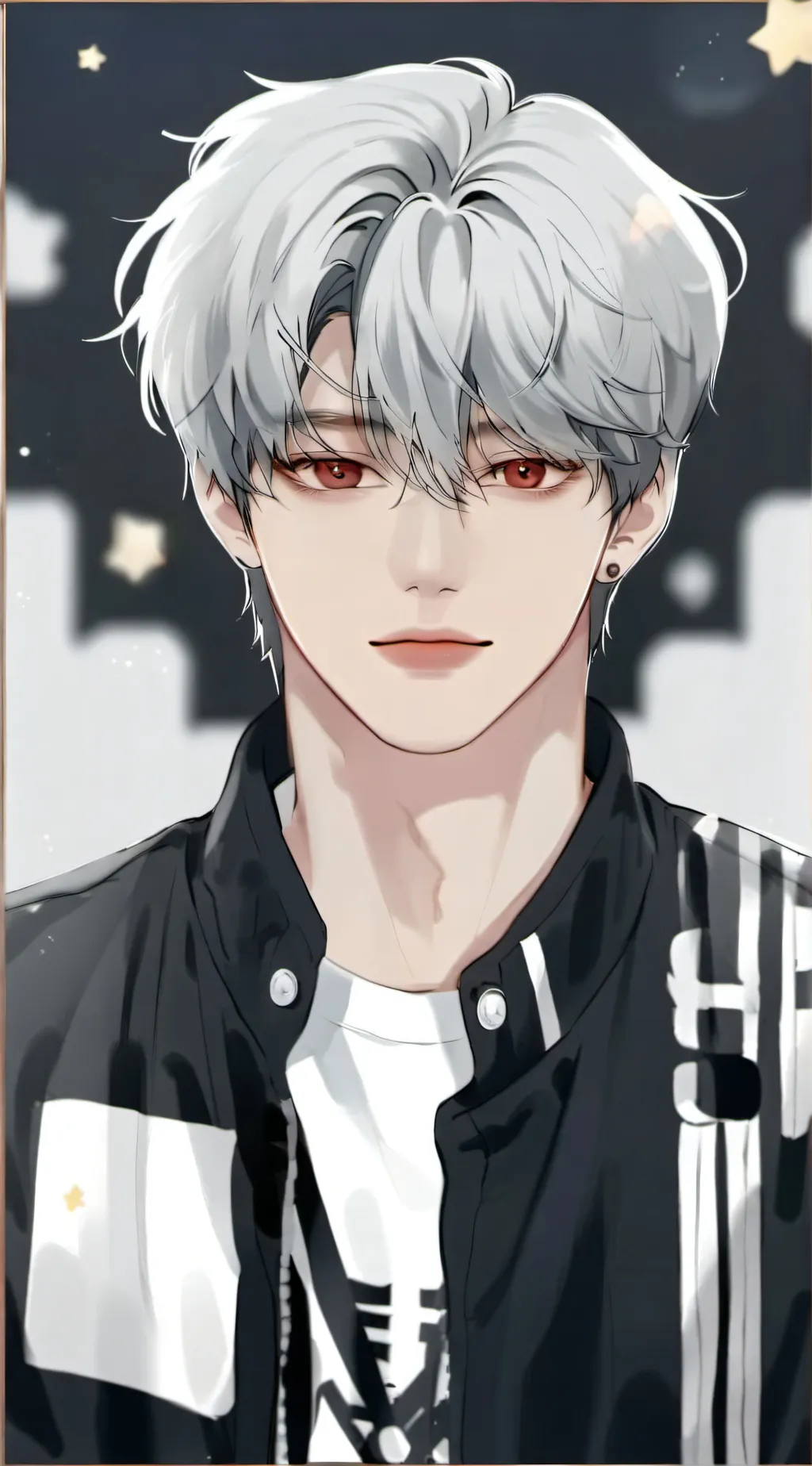 ai character: hyunjin  background