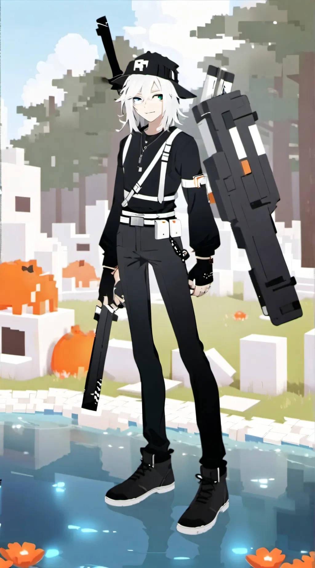 ai character: Idk background