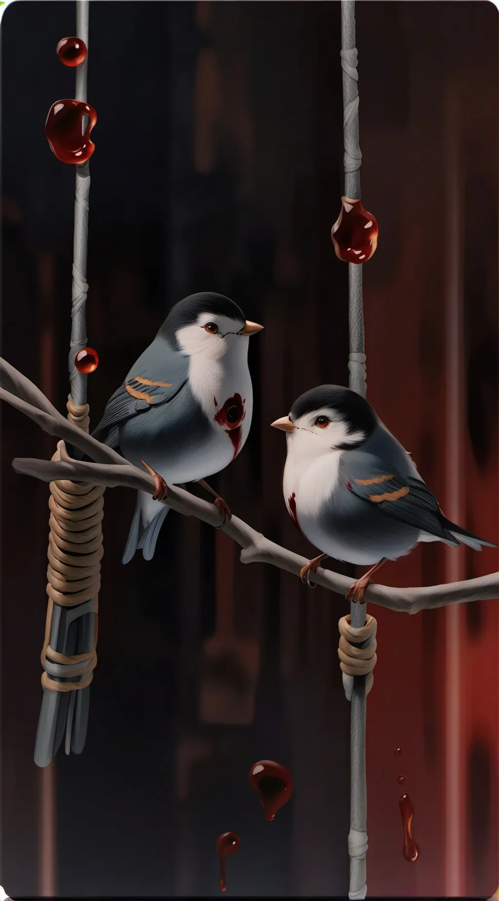 ai character: ds aslyum  background