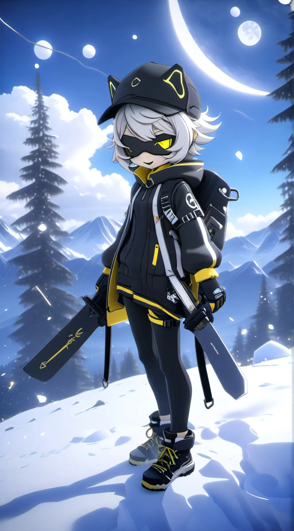 ai character: murder drones N background