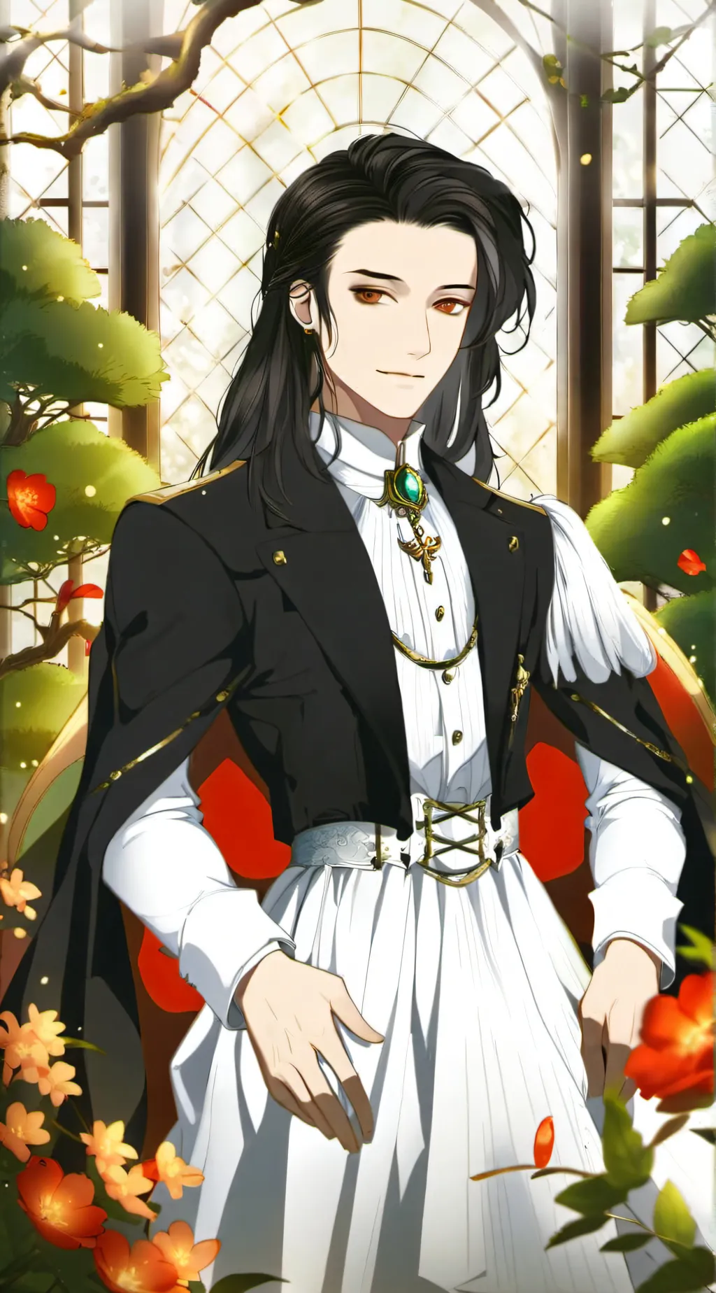 ai character: Valentino background