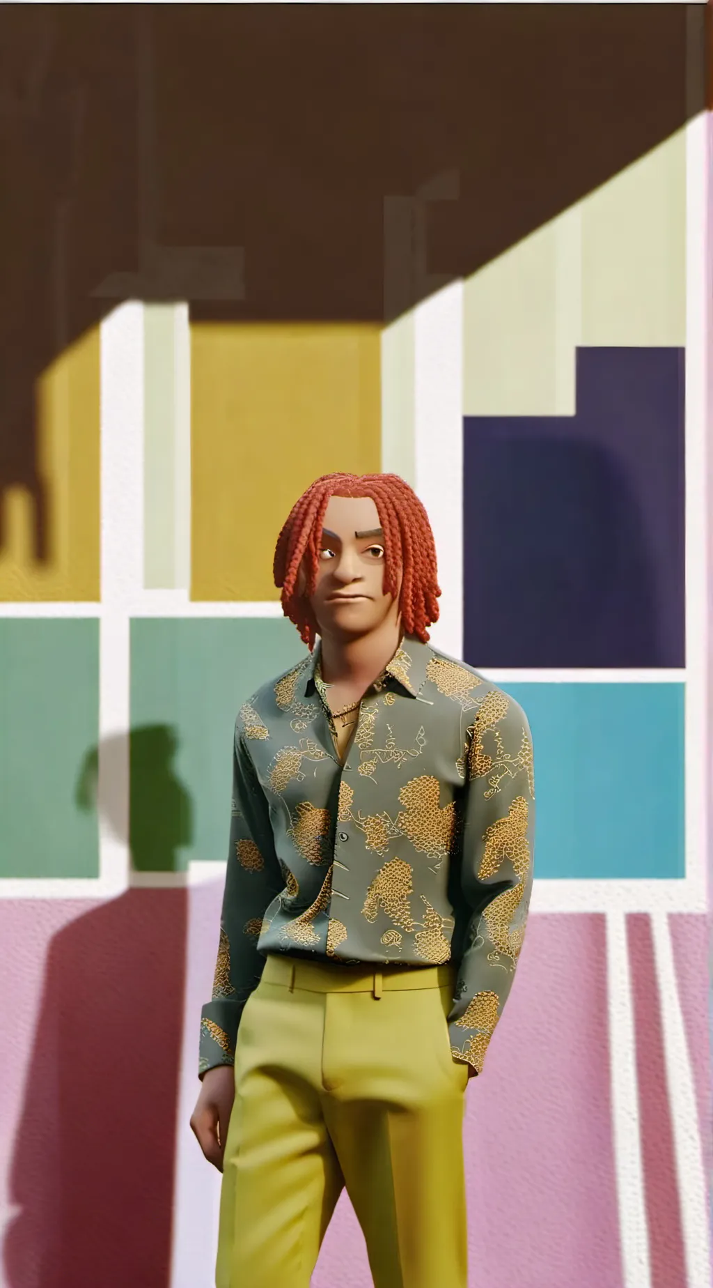 ai character: Trippie Redd  background