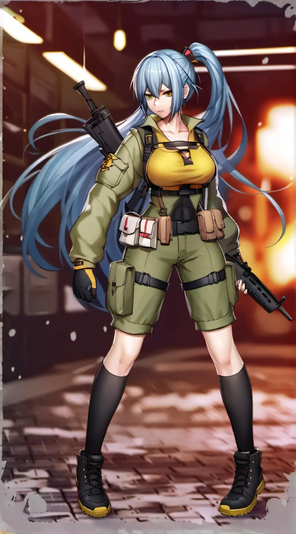 ai character: Leona background