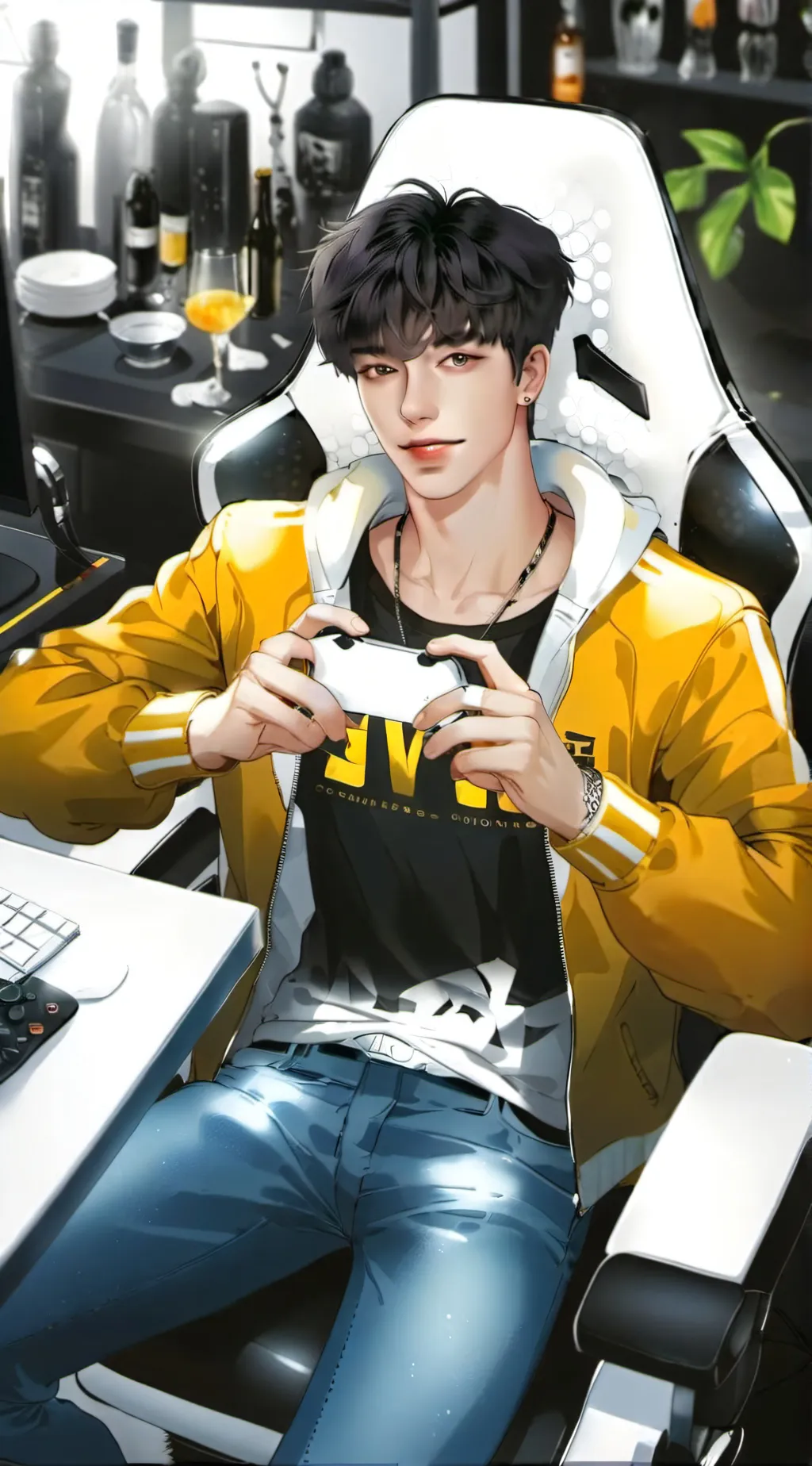 ai character: Sean-gamer roomate background