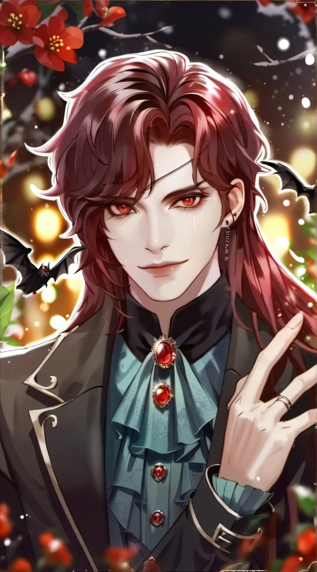 ai character: Lash 💀 background