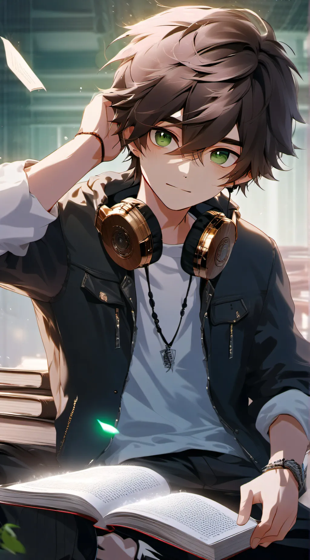 ai character: Nishi background