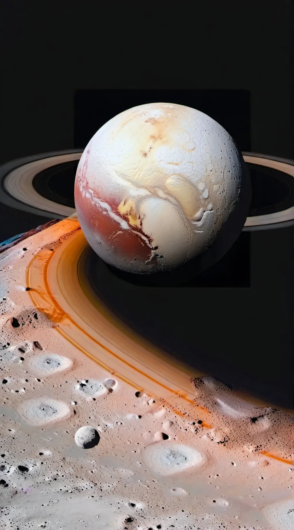 ai character: Pluto background