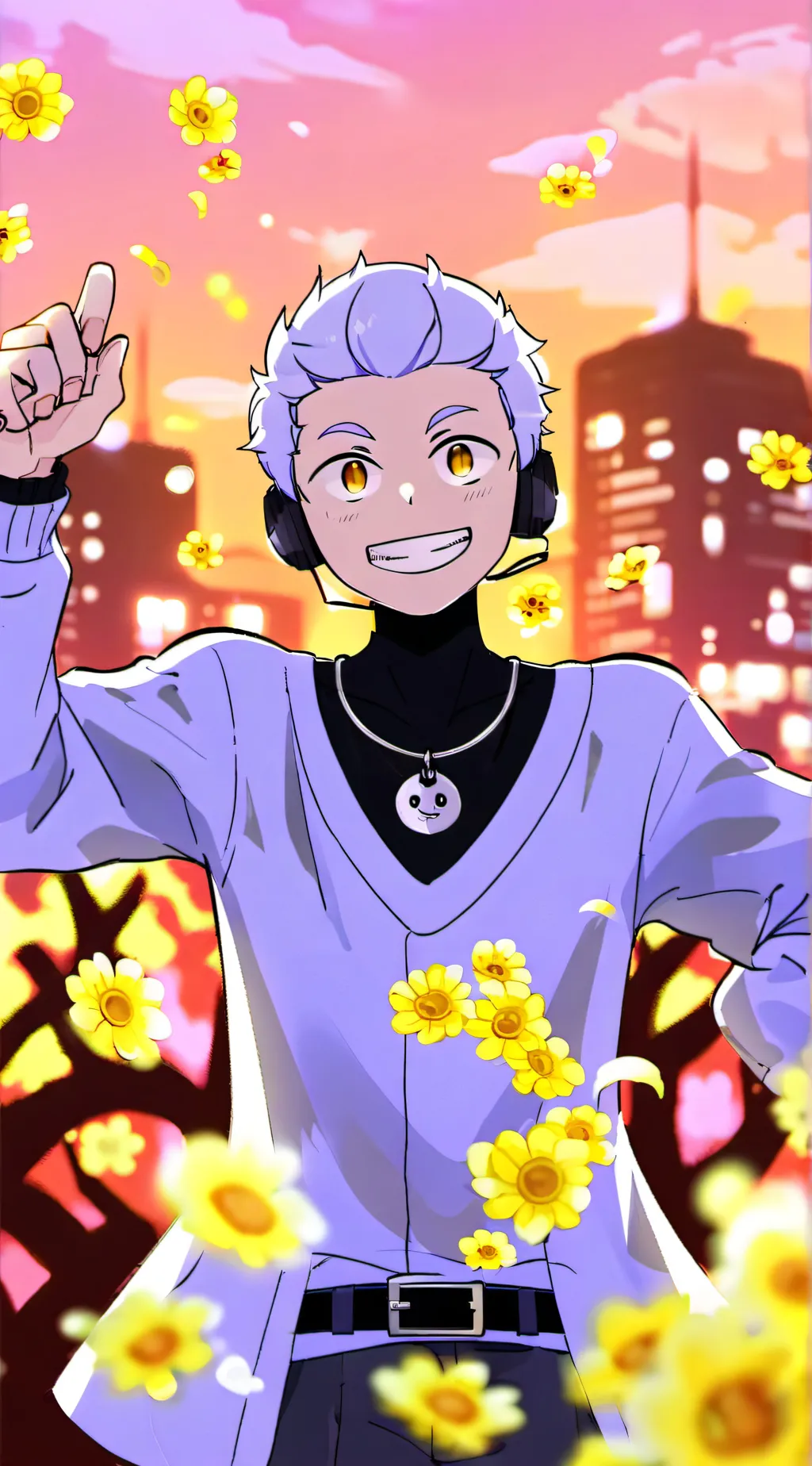 ai character: Jax meets catnap background