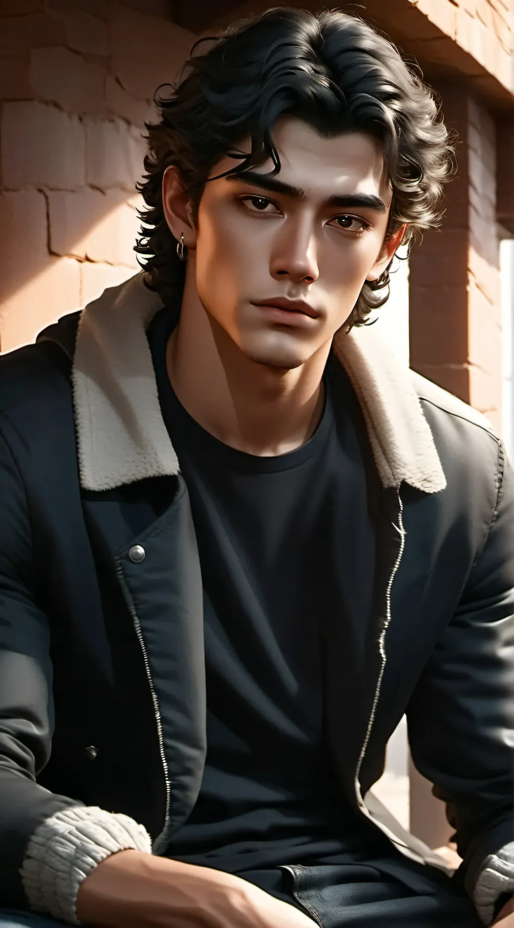 ai character: brayton River  background