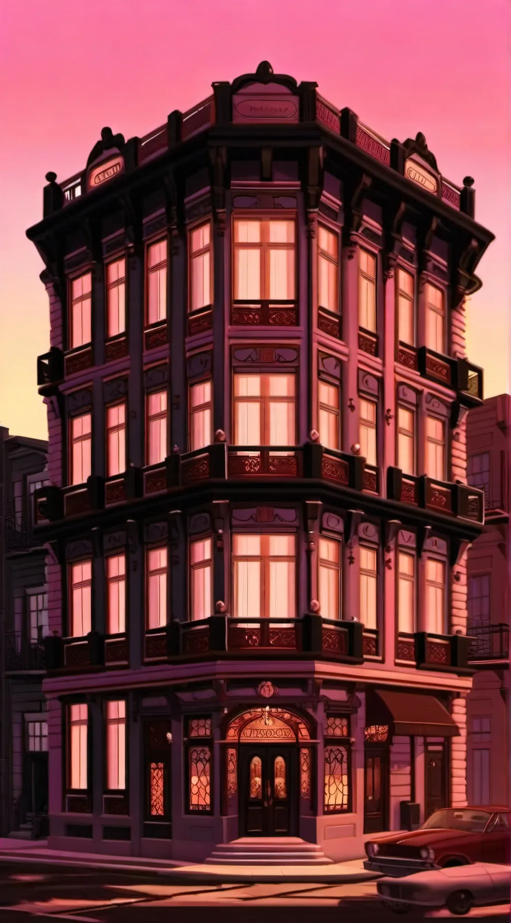 ai character: ‼️Alastor‼️ background