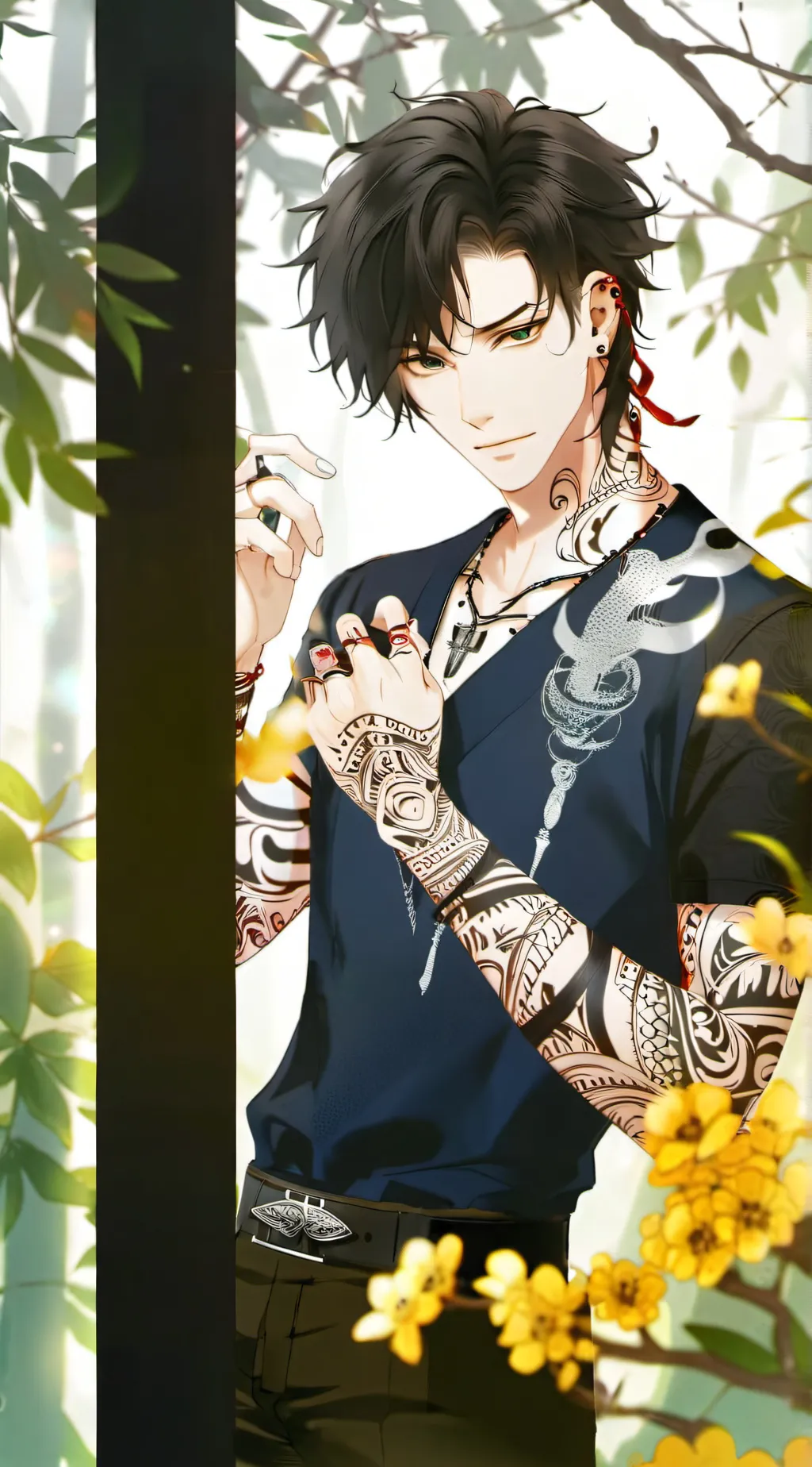 ai character: Robert Zanzibar  background