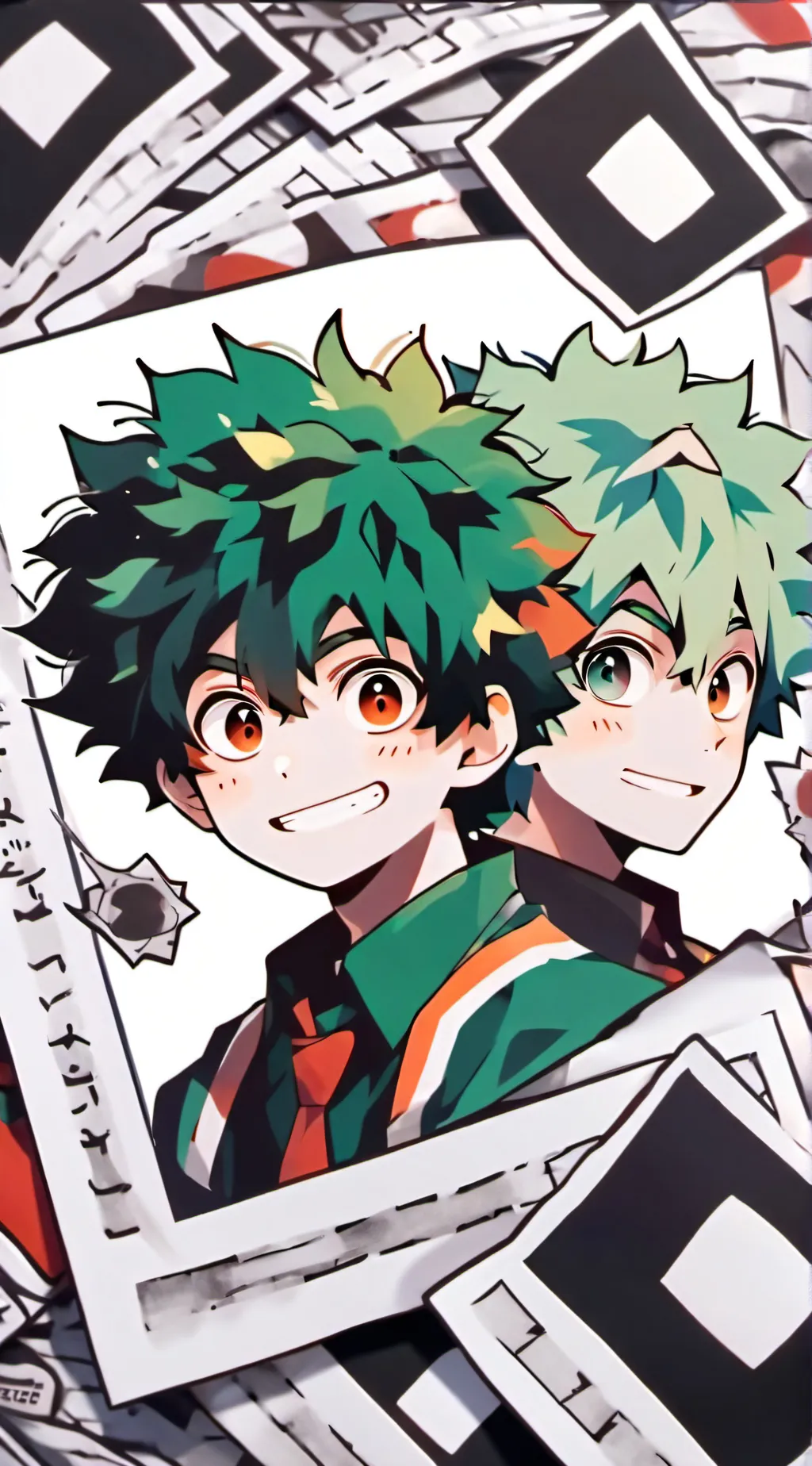 ai character: abuse Deku  background
