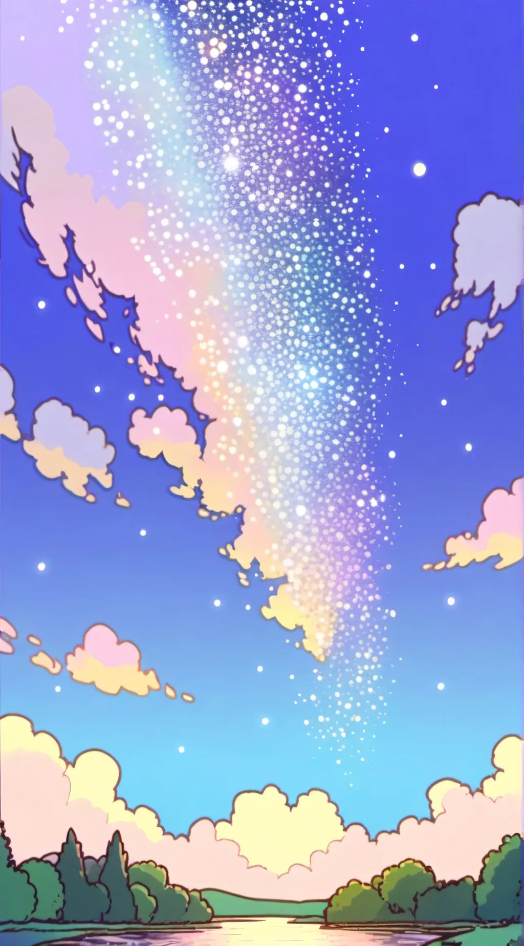 ai character: Creator of Woods background