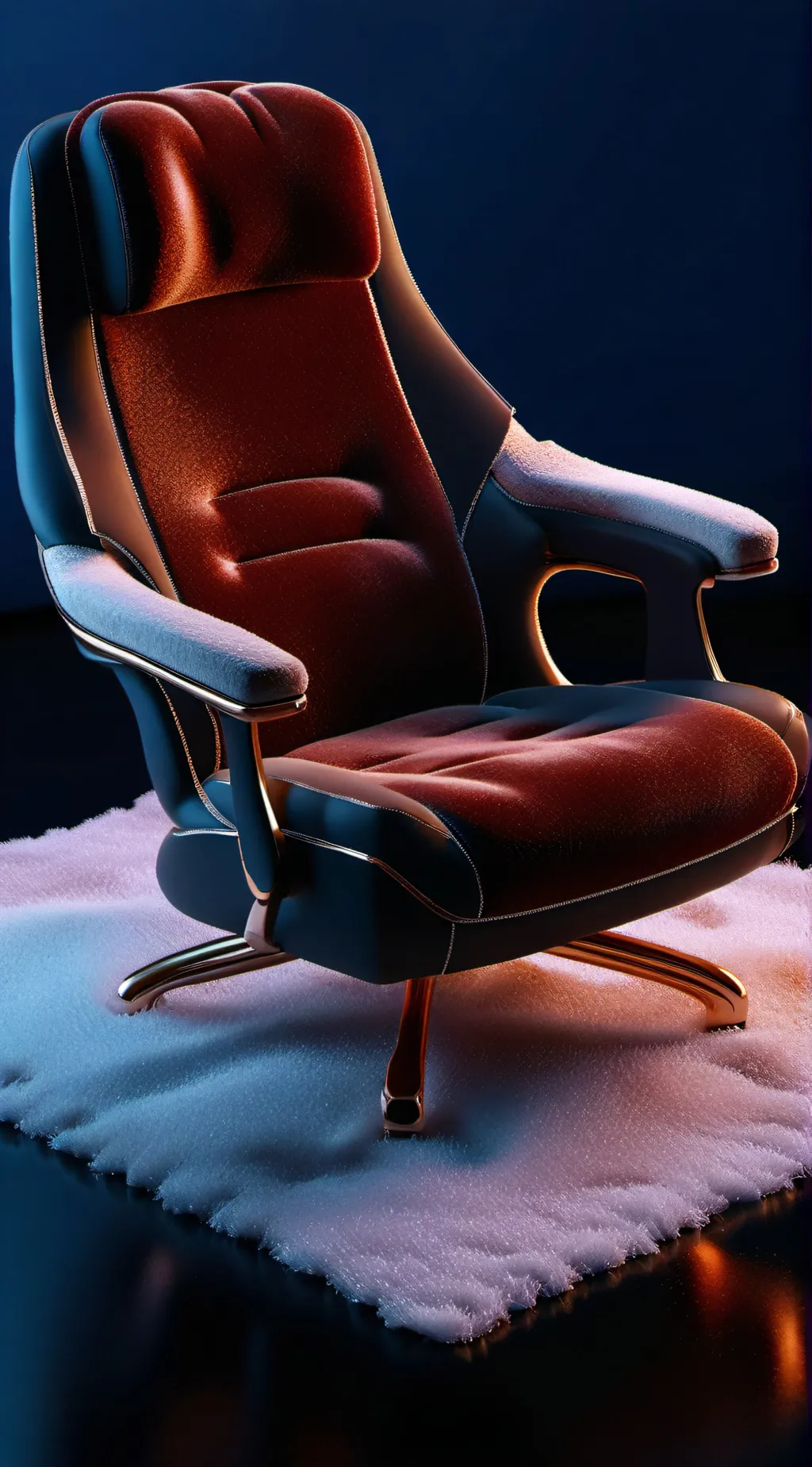 ai character: heat chair background