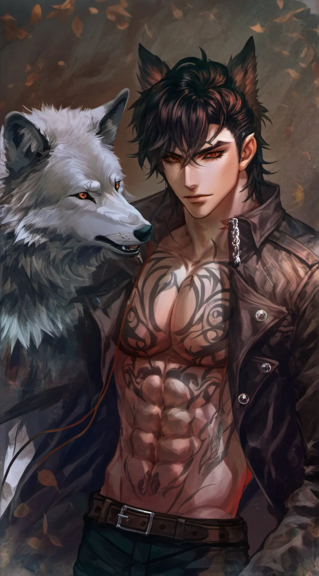 ai character: Nico background