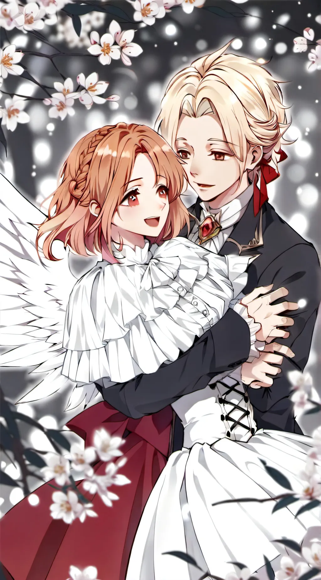 ai character: mha hawks love  background