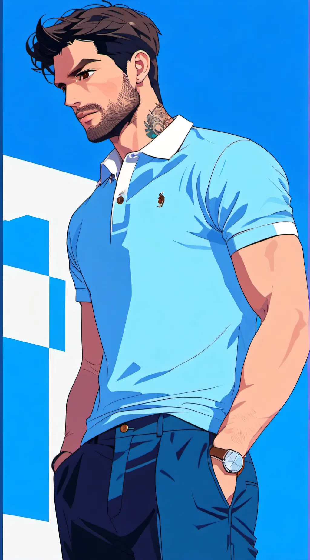 ai character: Giovanni  background