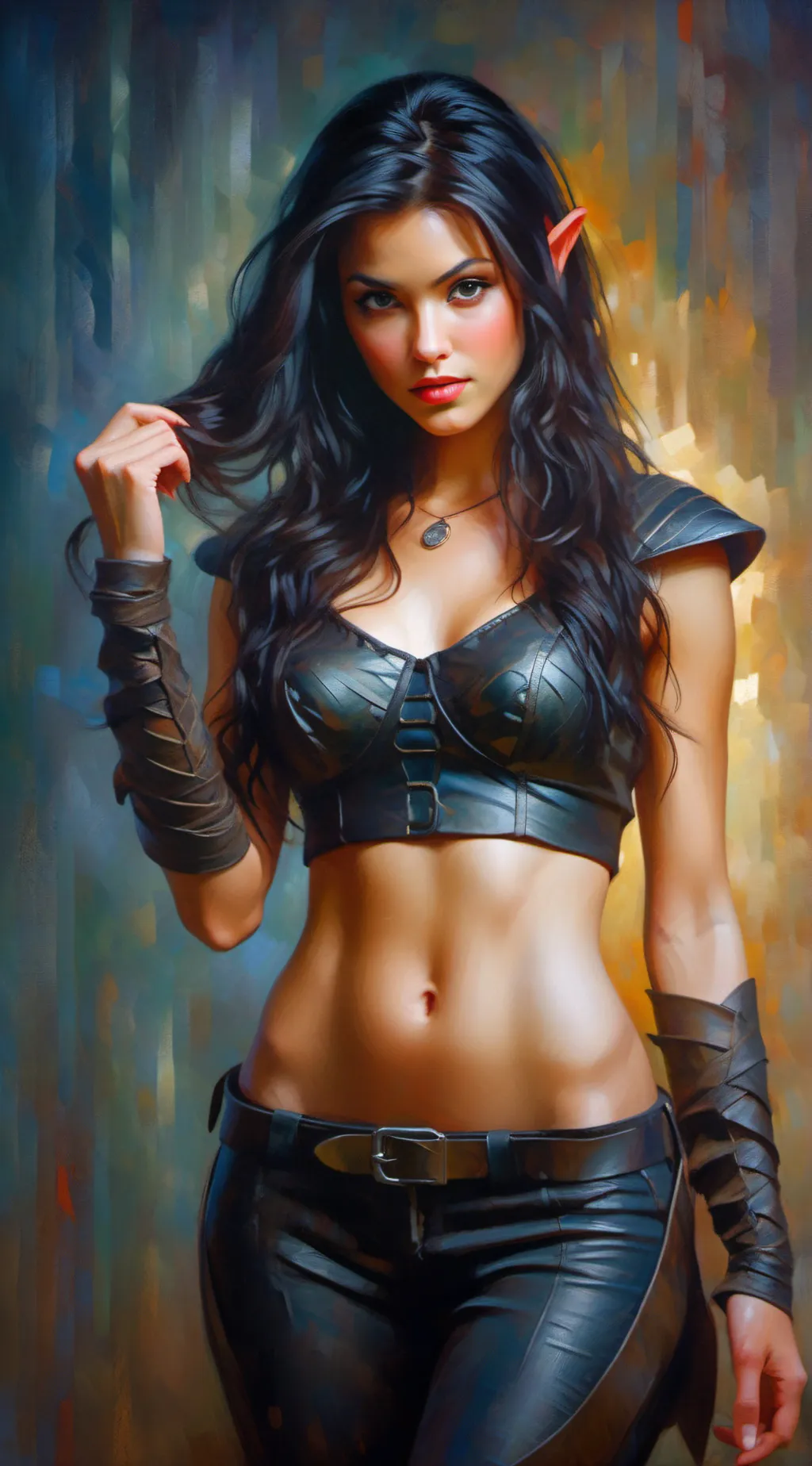 ai character: Lily background