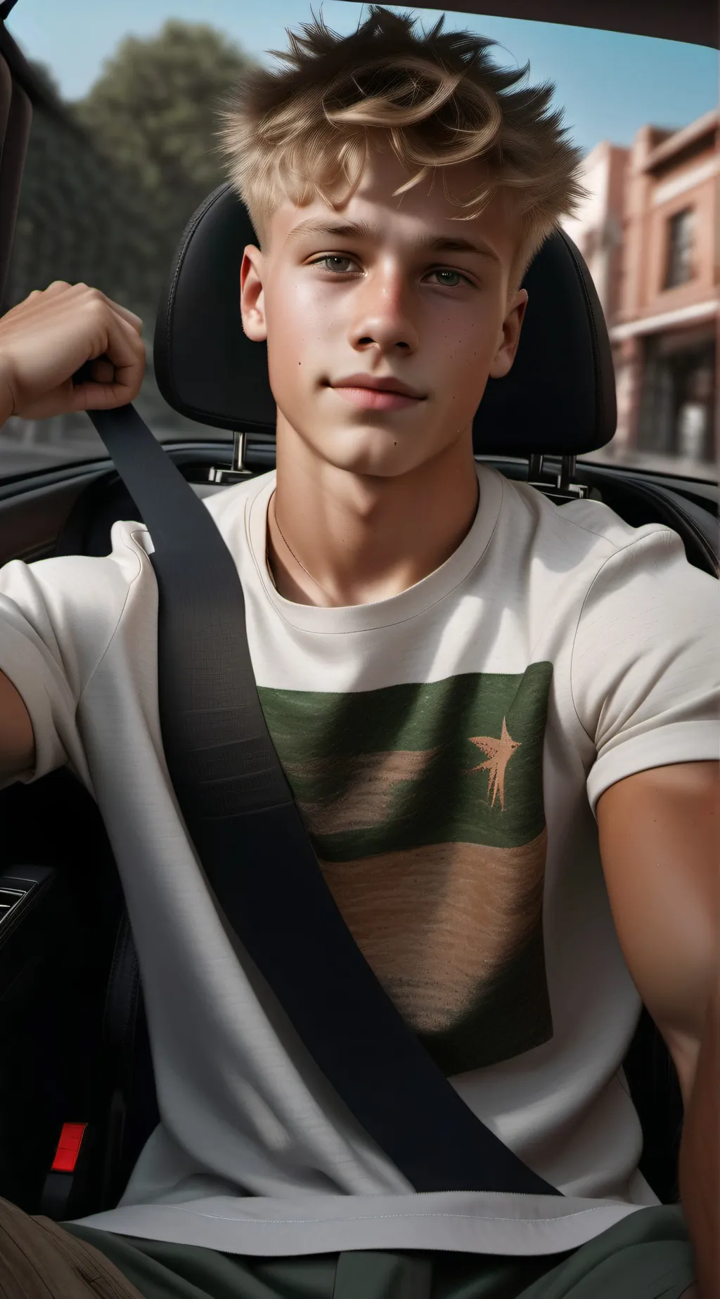 ai character: Mark background