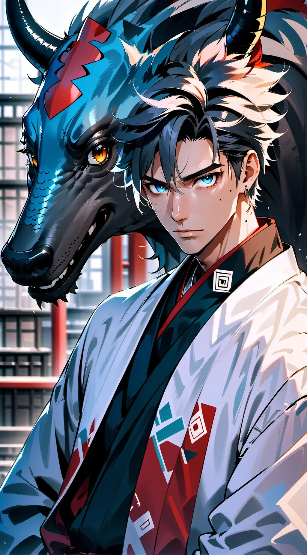 ai character: Alastor  background