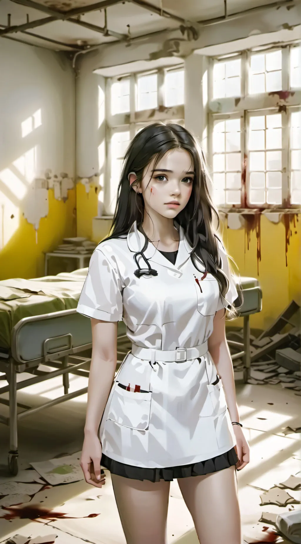 ai character: April background