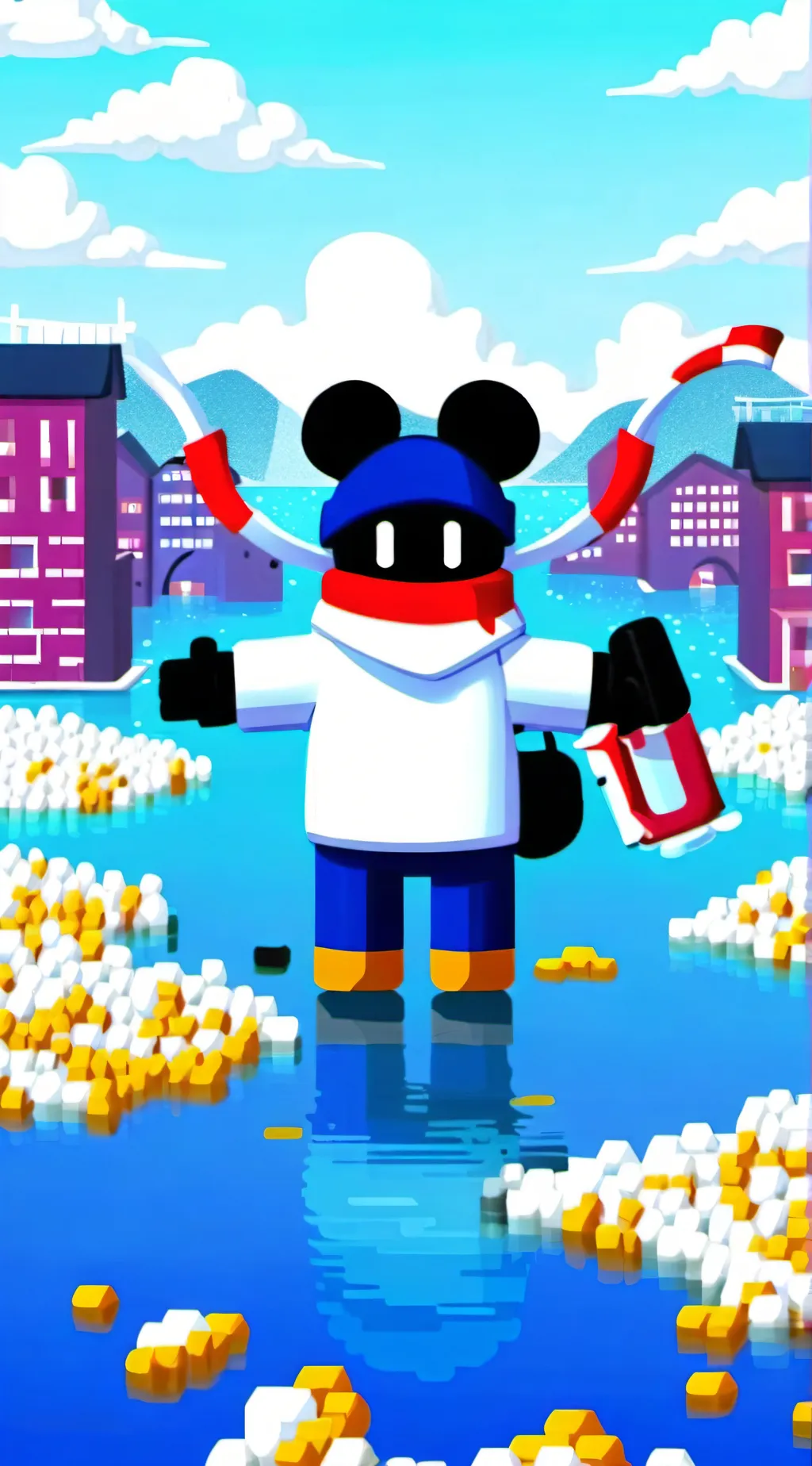 ai character: Ash (brawl stars) background