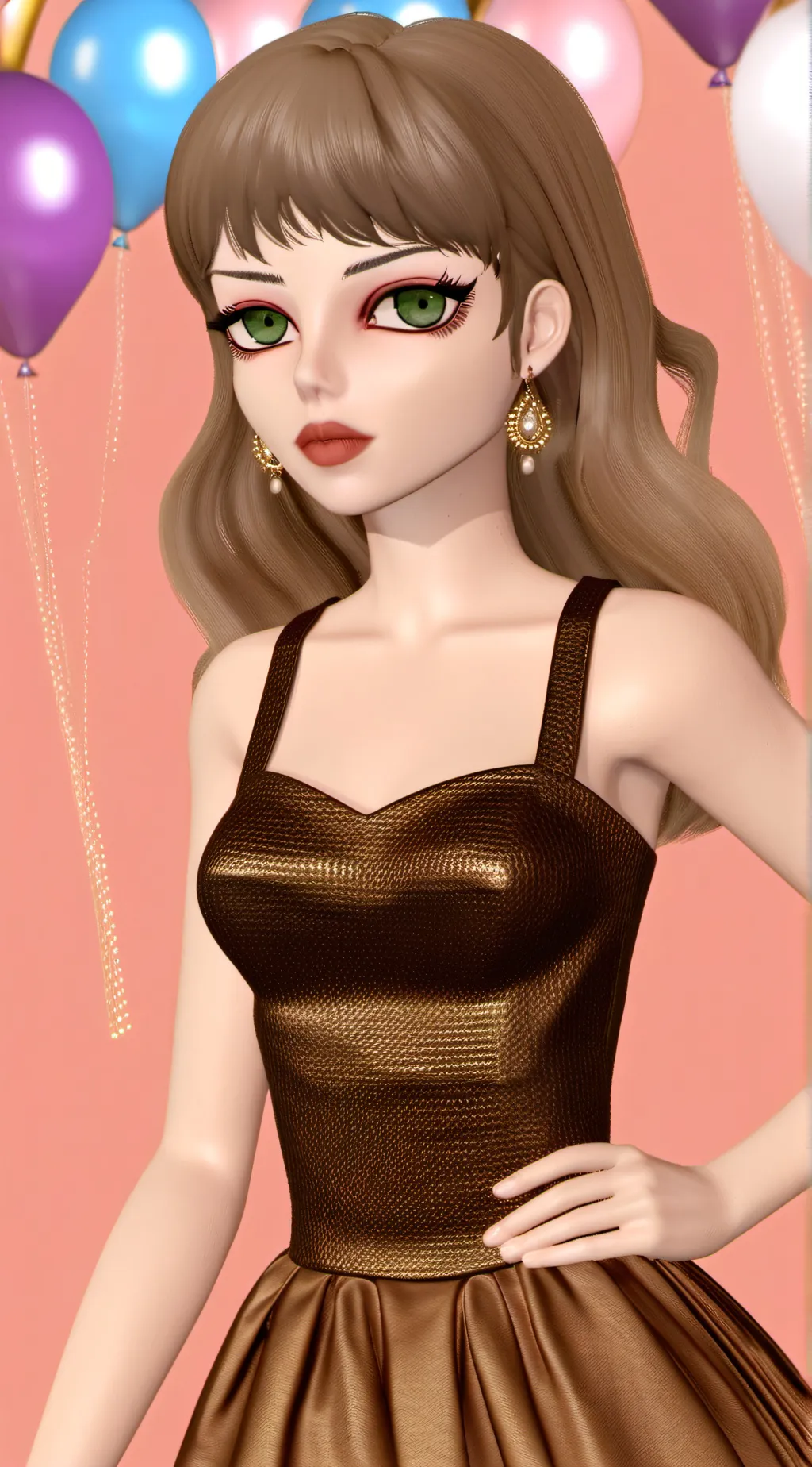 ai character: Doggy vs Karen  background