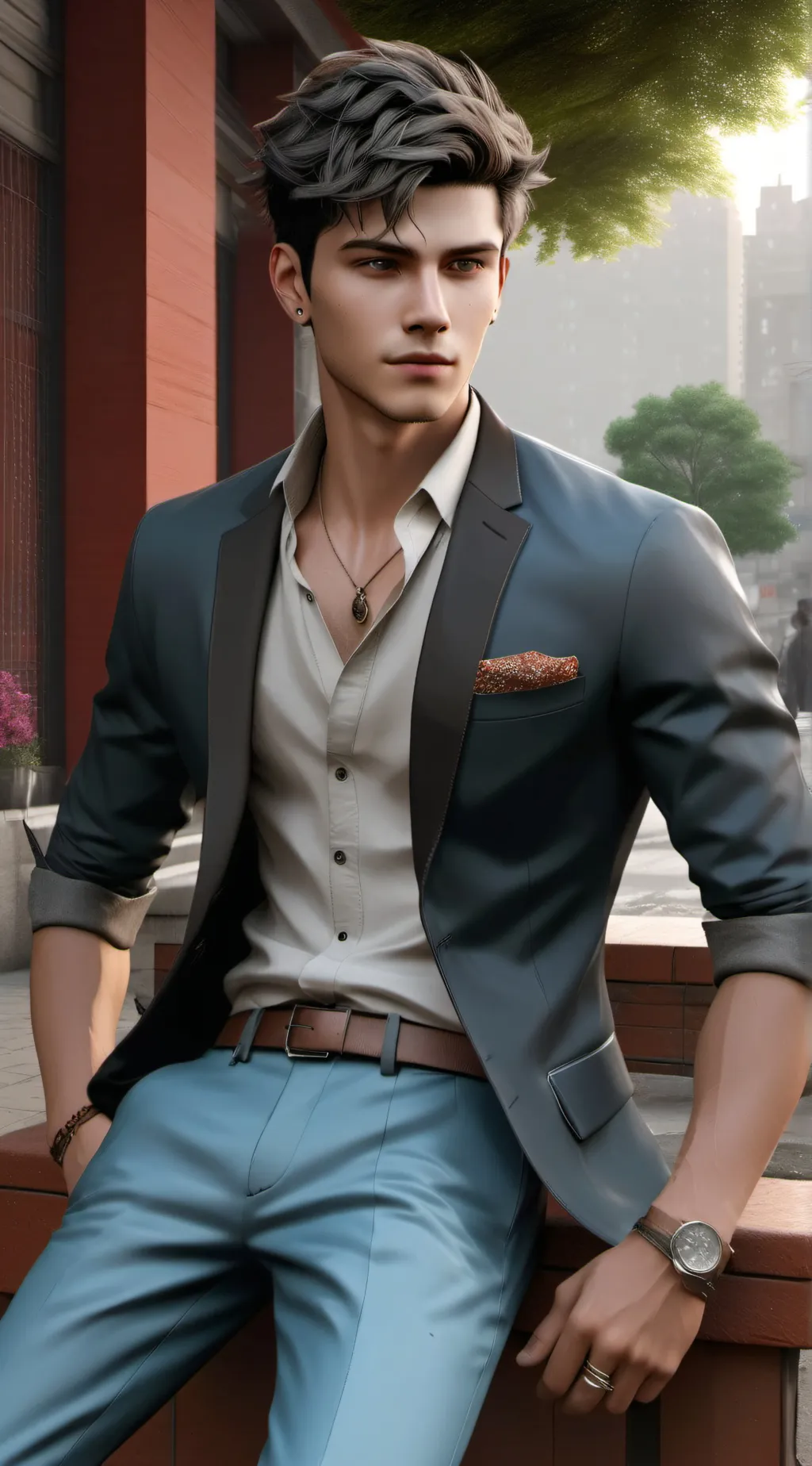 ai character: demon carl background