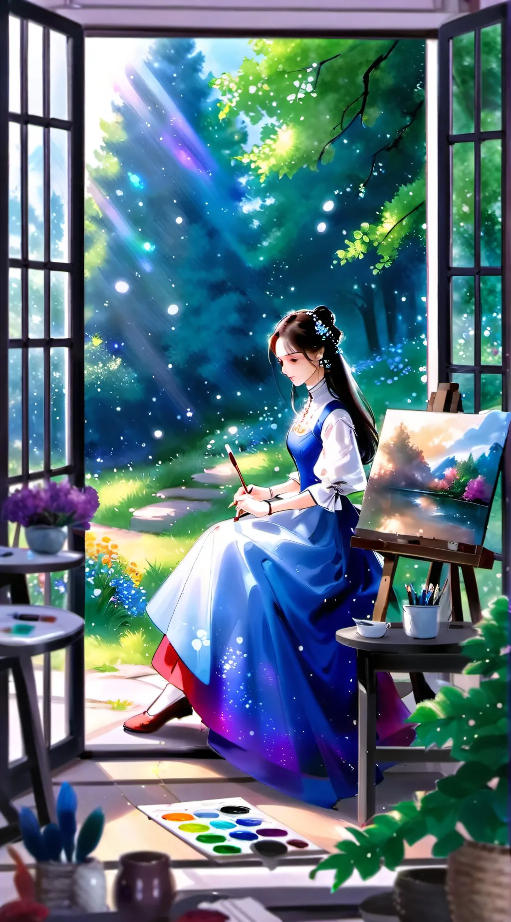 ai character: Emma background