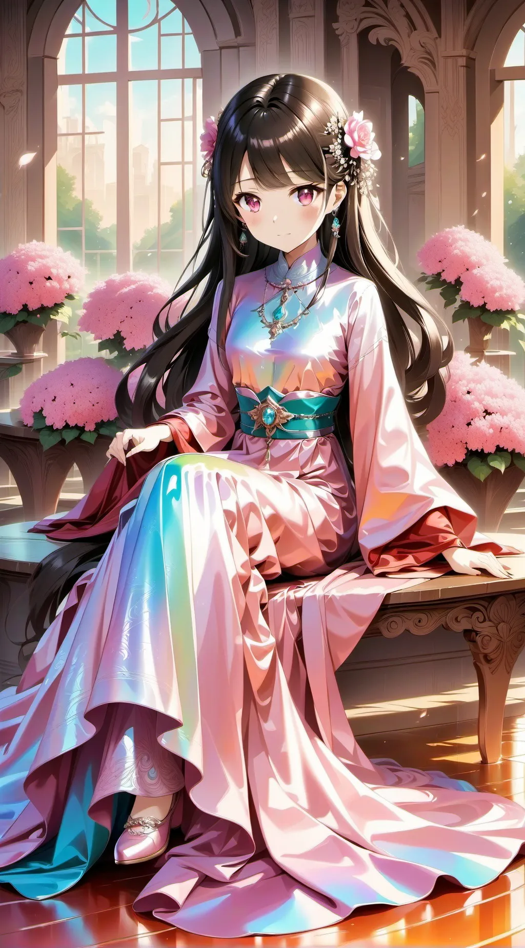 ai character: Emma  background