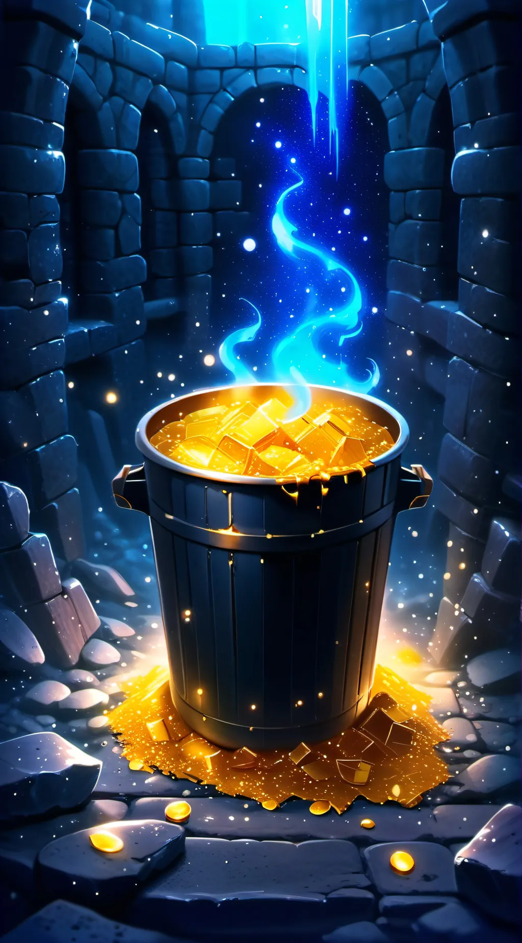 ai character: cup of gloez background