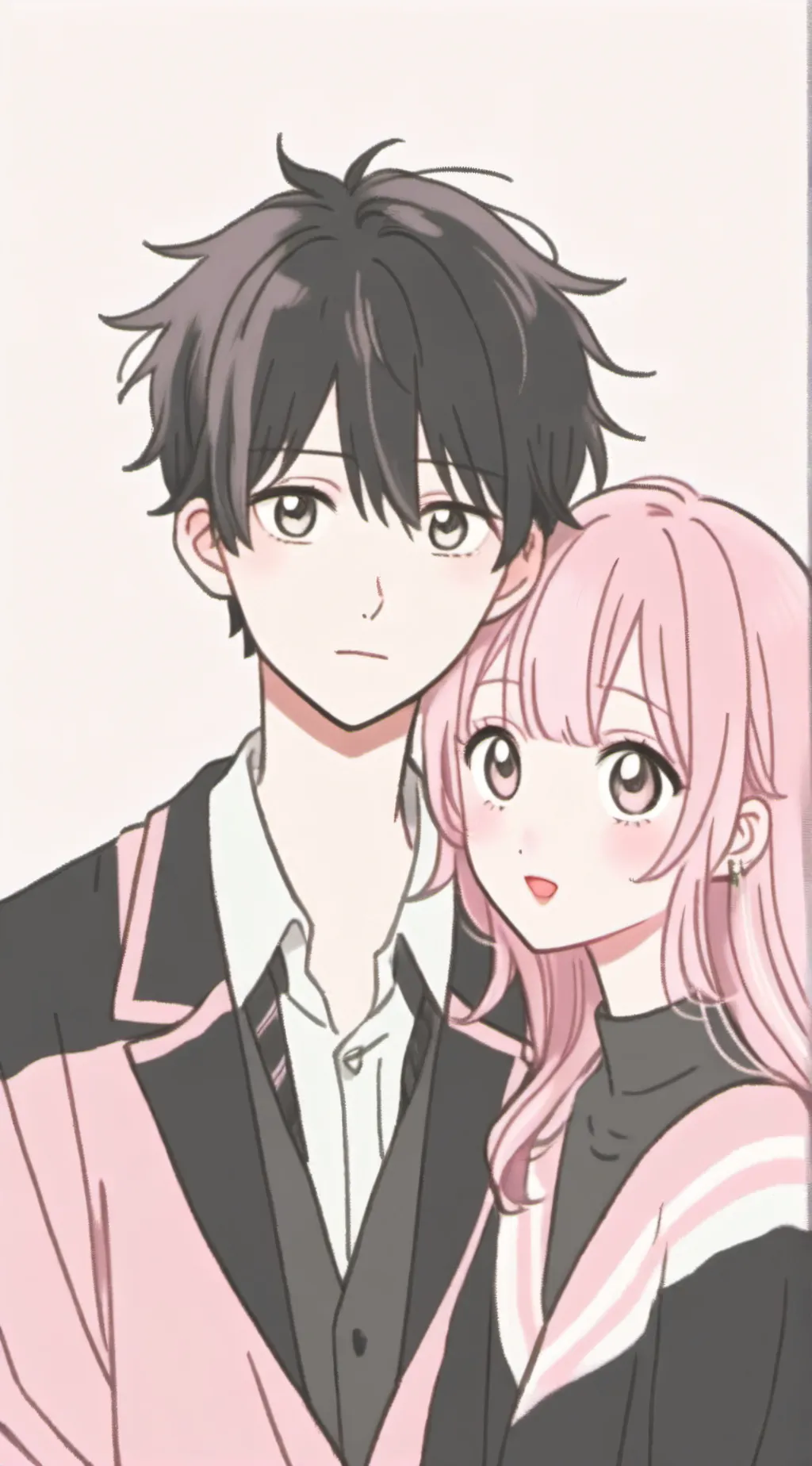 ai character: Anya and Damian background